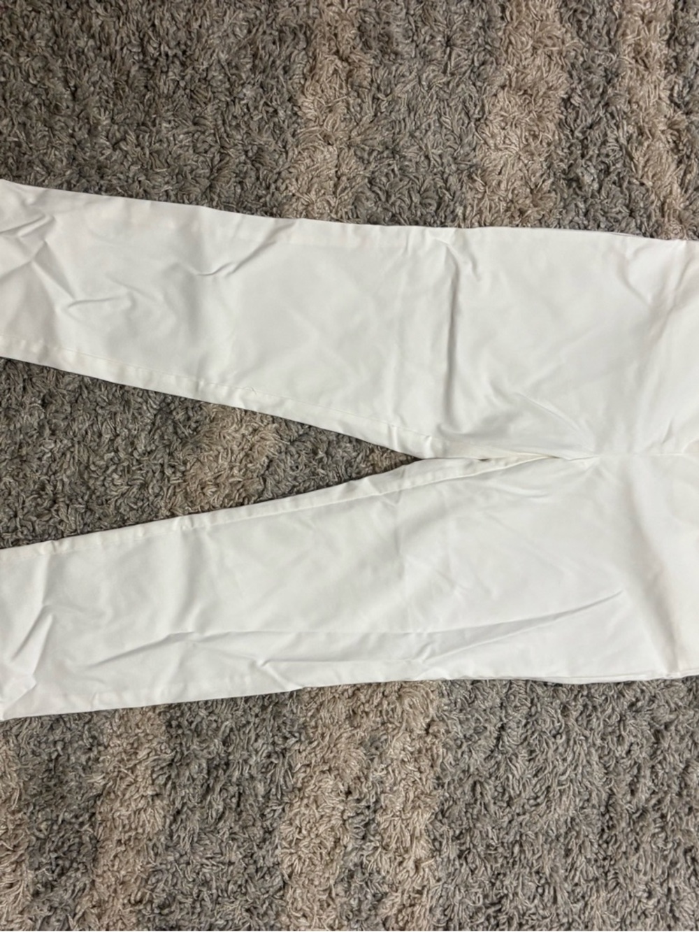 Chico's White Pull-On Slim Pants